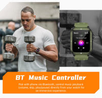 Relojes inteligentes hombre Multifuncional Bluetooth llamada Fitness exterior deporte mujer reloj - details 10