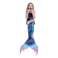 Traje de baño de sirena traje de baño para niños nueva niña traje de princesa de sirena cola de sirena traje de rendimiento para niños - details 30