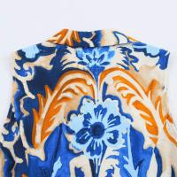 Vestido midi estampado para mujeres europeas y americanas - details 8