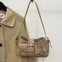 Bolso de mano a la moda Y2K, bolso para axila con remaches de estrella, bolso de hombro para chica picante, bolso cruzado Retro, ropa de calle - details 24