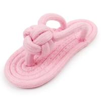 Juguete masticable de algodón para perros Cuerda de zapato interactiva para perros pequeños y grandes Juguete dental para mascotas Suministros para mascotas - details 3