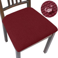Funda de cojín cuadrada de cuero PU para silla, fundas impermeables para asiento de cocina y comedor, fundas de cojín para asiento de silla de comedor extraíbles - details 15