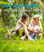 Botella de Agua Portátil para Mascotas al Aire Libre Taza de Agua Plegable para Perros y Gatos - details 1