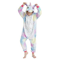 Kigurumi-ropa de dormir con dibujos de animales para niños y niñas, Pijamas suaves de unicornio para el hogar, Invierno - details 13