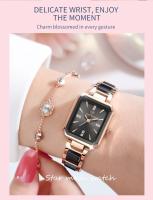 Reloj de Cuarzo de Lujo para Mujer Reloj de Negocios Elegante de Acero Inoxidable - details 5