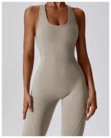 Traje de gimnasio de Yoga para mujer, mono de entrenamiento, ropa deportiva para correr, ciclismo, conjunto de gimnasio - details 19
