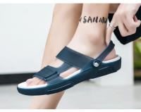 Zapatillas para hombre, novedad de verano 2025, chanclas de playa para hombre con suela suave para exteriores, combinables y versátiles. - details 7