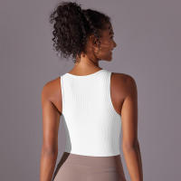 Sujetador de Yoga sin Costuras Alto Impacto Deportivo, Top de Cultivo A Prueba de Golpes, Secado Rápido, Ideal para Ciclismo y Gimnasio - details 4