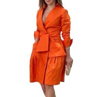 Nuevo vestido de traje con cordones y cuello en V a la moda para mujer primavera/verano - details 1