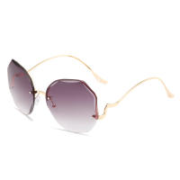 Gafas de sol Polarizadas para mujer, montura Hexagonalel metal, Estilo clásico y elegante 100% protección UV400 - details 2