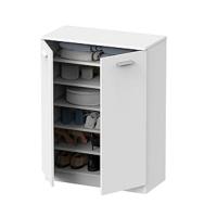 Armario Dormitorio Ropero 2 Puertas, Blanco, 180x79x52 cm(Alto x Ancho x Fondo), Mueble Auxiliar Moderno, Colección Tibet - details 11