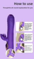 Dispositivo de masturbación femenina, palo sexual AVGreat Body Massage Stick - details 1