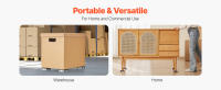 SucceBuy Furniture Dolly - Mover resistente con capacidad de 750 libras, ruedas y panel de acero al carbono - details 4