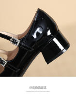 Zapatos Mary Jane de mujer con tacón grueso y hebilla de cinturón de nuevo estilo - details 6