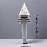 Centro giratorio en vivo de precisión MT2, accesorio de máquina herramienta de torno medio, rodamiento cónico para herramienta de torneado de torno - details 5