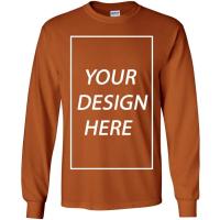 Camiseta de manga larga para adulto Añade tu propio diseño de texto Personalizado - details 3
