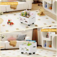 Estantería Infantil de Madera para Libros, Librería Montessori, Biblioteca, Baúl de Juguetes Infantiles, Mueble Organizador y Expositor de Libros Infantiles, para Dormitorio, Habitación de Niños, Sala de Juegos - details 23