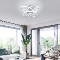 Lámpara de Techo LED para Sala de Estar, Luz creativa de Flores acrílicas, 38W, 4500LM, 6500K - details 4