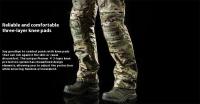 Pantalones de Combate Táctico para Exteriores Camuflaje Multi-bolsillo Resistente - details 2