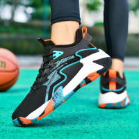Zapatillas de baloncesto de gran tamaño para hombre, calzado deportivo transpirable con malla antideslizante y absorbente - details 7