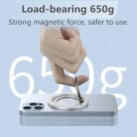 Soporte de Teléfono Magnético 360 con Anillo de Hueso para Carga Inalámbrica Magsafe Compatible con iPhone14 13 12 Pro Producto Normal Fabricado en China Accesorios de Electrónica - details 3