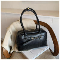 Bolso "Hombro de Mujer 2025" |   Retro grande |   Almohada estilo Boston. |   Bolso de hombro elegante para oficina y vida. |    "De mujer | | | | - details 19