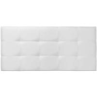 Tapizado Acolchado de Dormitorio con capitoné Modelo Tablet en Polipiel Blanco y Medida - details 0