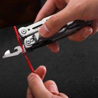 Cuchillo Plegable de Mujeres Daicamping DL10 Multitool EDC Herramientas de Supervivencia al Aire Libre con Abrazadera y Clip Tijeras - details 16