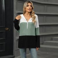 Sudadera con capucha con cremallera para mujer, suéter suelto de manga larga, tops de moda, - details 23