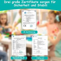 Mesa de Niños Ajustable en Altura Juego de Sillas de 4 Ideal para Jardín de Infantes y Habitación - details 10