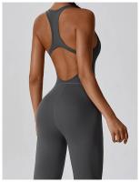 Traje de gimnasio de Yoga para mujer, mono de entrenamiento, ropa deportiva para correr, ciclismo, conjunto de gimnasio - details 18