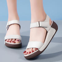 Sandalias de cuero de verano para mujer, zapatos de moda para mujer - details 5