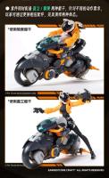 Modelo de Motocicleta Autónica a Escala 1/12 Figuras de Acción de Caballero y Horseman - details 9