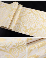 Papel Tapiz de Pared Damasco 3D Diseño de Relief Europeo para Dormitorio Sala de Estar - details 8