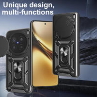 Teléfono para Vivo X200 Pro 5G con cubierta de lente deslizante, funda con soporte a prueba de golpes - details 1