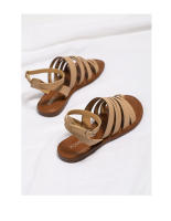 Sandalias de verano para mujer, nuevas sandalias de mujer con parte inferior plana, comodidad, correa delgada Simple, sandalias romanas versátiles - details 22