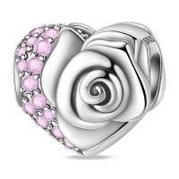 Abalorio Original de Plata de Ley 925 para mujer, abalorio de alta calidad adecuado para pulsera DIY, cuentas de amor para el Día de San Valentín, regalos de joyería para fiesta, nuevo - details 59