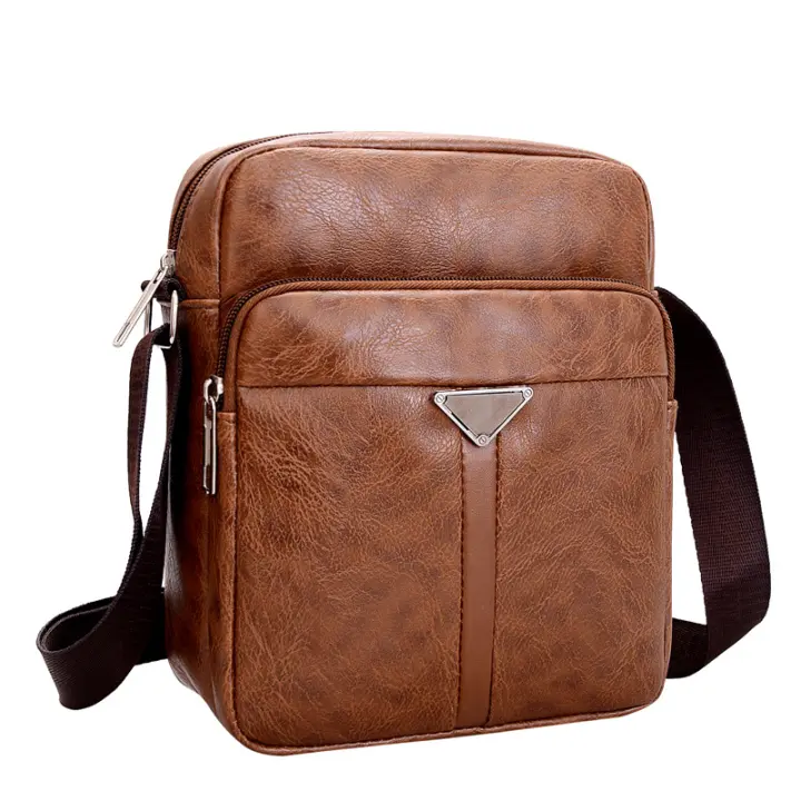 Bolso de hombro para hombre Bolso de mensajero para hombre de gran capacidad multicapa Mochila cruzada Mochila individual - 1
