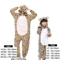 Pijama de dibujos animados kigurumi unicornio para mujeres y hombres pijama de peluche de invierno cómodo y cálido pijama de dibujos animados con capucha y botones - details 14
