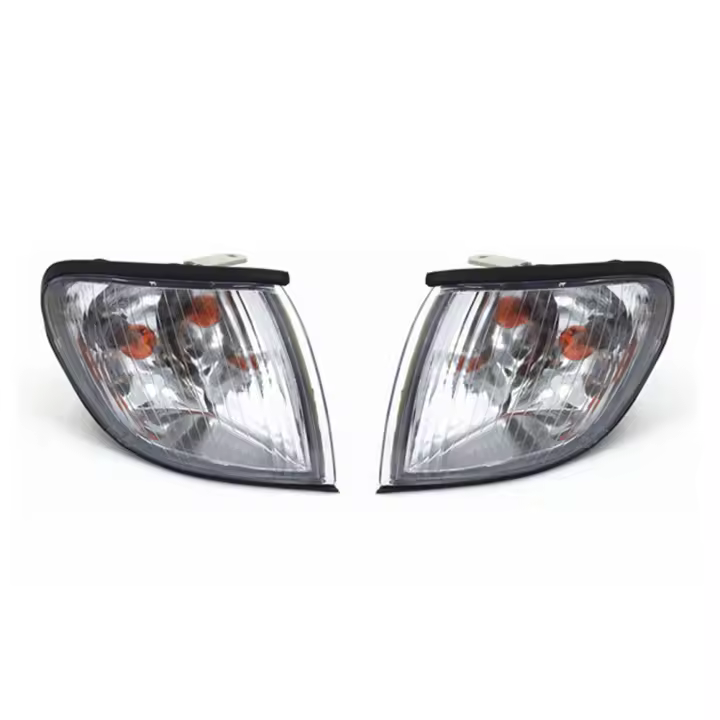 Par de faros delanteros de esquina, luz indicadora de señal de giro para HYUNDAI H1 Starex 1995-2005, blanco - 1