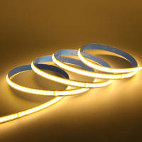 Tira de LED COB de 5M, 10M, 15M, 20M, 220V, 240LEDs/m, cinta LED adhesiva, tira de luz LED Flexible no impermeable, blanco cálido/blanco Natural/blanco - details 10