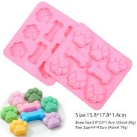 Molde de silicona de hueso de perro encantador para hornear Chocolate, dulces, Fondant, confitería, jabón de Pata de Gato, moldes de pastelería, herramientas de decoración de pasteles - details 9