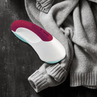 Recortador de bolas de pelo de ropa recargable por USB, Afeitadora eléctrica de tela, removedor de pelusa de suéter, azul claro - details 5