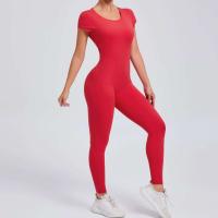 Monos Deportivos Fiess para Mujer 2024 Conjunto de Yoga Activo en Gris, Negro, Rojo, Marrón, Naval - details 16