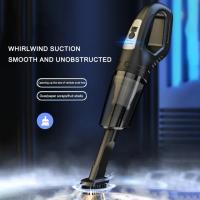 Aspiradora portátil de mano para coche, aspirador inalámbrico de 120W con carga USB, potente succión para pelo de mascotas - details 1