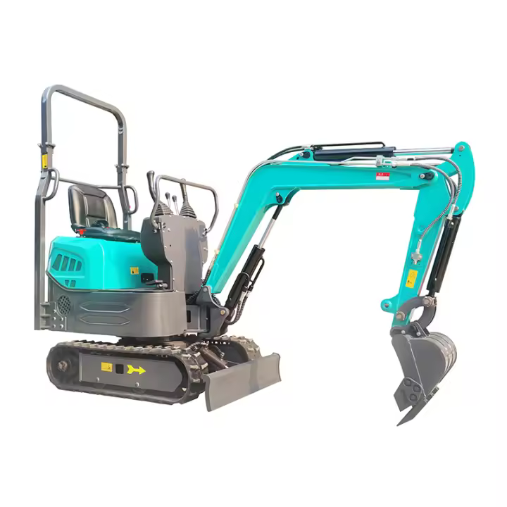 El precio de la nueva miniexcavadora es de 1000 kilogramos y una tonelada de excavadora. - 1