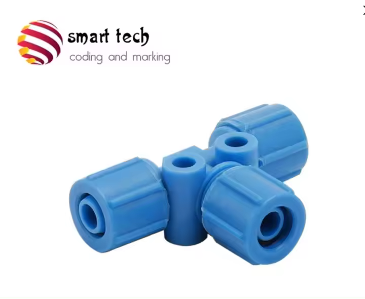 Domino Compatible PG0039 CONECTOR TUBO TEE 8 mm ID para una impresora de inyección de tinta continua SERIES - 1