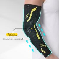 Coderas separadas a prueba de golpes, coderas largas dobles anticolisión, protector de compresión, cubierta de antebrazo de panal para baloncesto - details 17