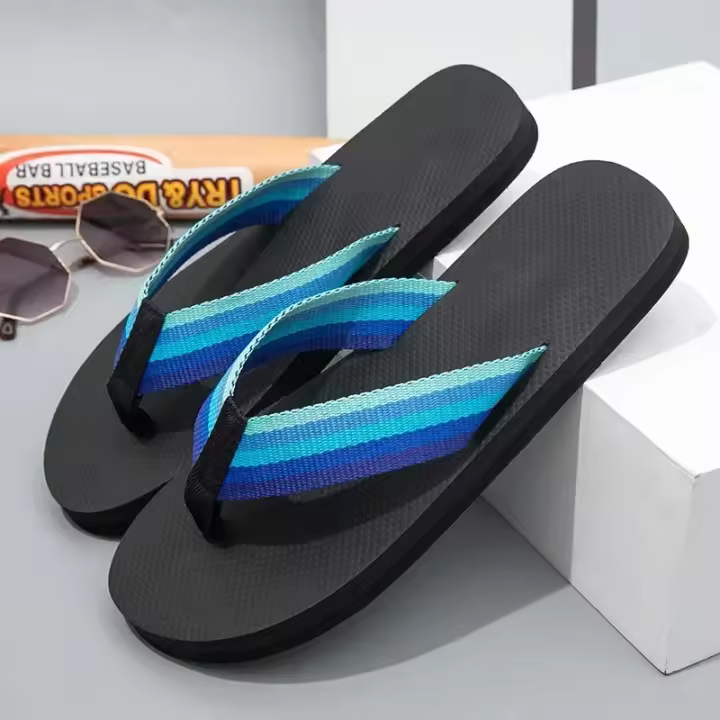Zapatillas de Playa de Secado Rápido Diseño Parodia de Penis Hidden Sandalia Antideslizante de Moda para Mujeres - 1