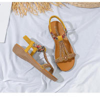 7272-1 Verano Nueva Tendencia Versátil Sandalias Cómodas Ligeras con Banda Elástica para Mujer - details 48